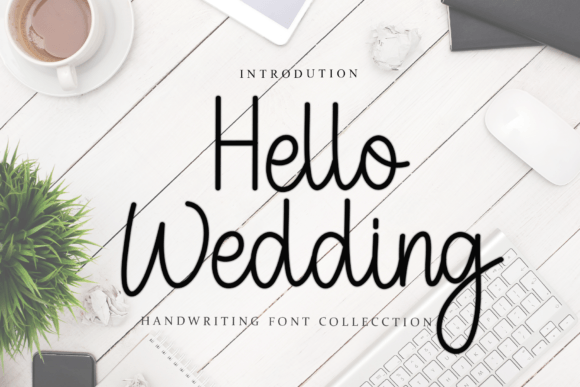 Bringing Joy to Your Designs with the Hello Wedding Font