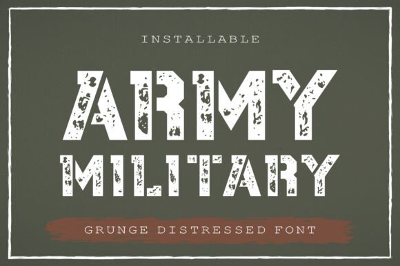 Deploy a Rugged Aesthetic with Army Military