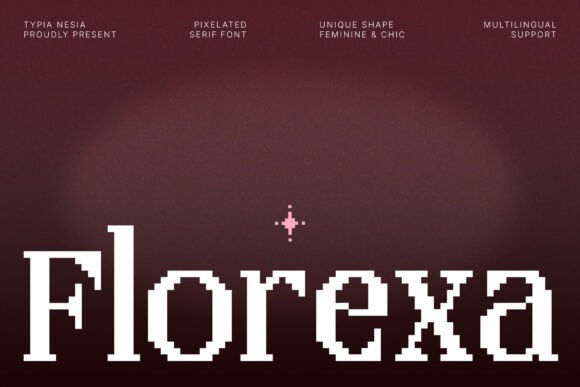 Florexa: A Modern Serif Font for Digital Luxury Branding