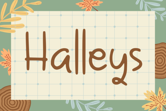 Halleys: The Elegant Handwritten Font That Brings Ideas to Life