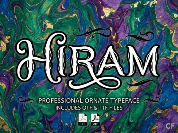 Hiram: The Art of All-Caps Display Typography