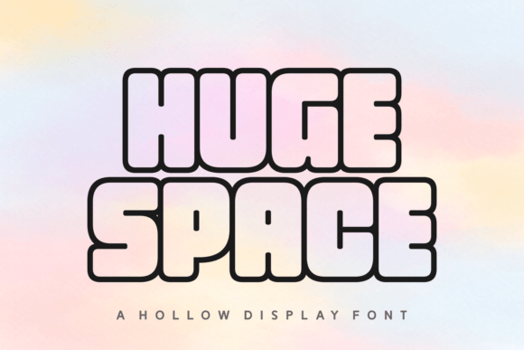 Huge Space: The Bold Display Font for High-Impact Design