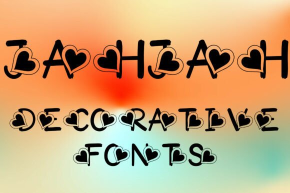 Jahjah: Capturing Heartfelt Creativity in Typography