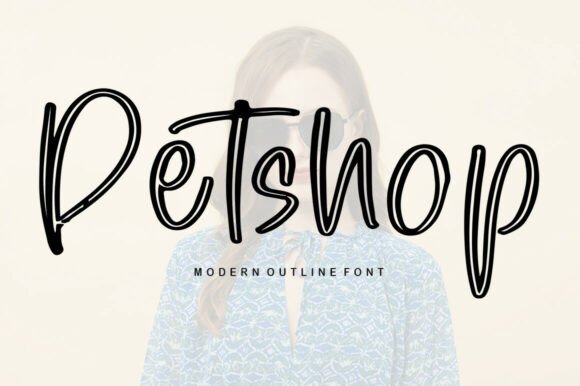 Petshop Font: A Flowing Handwritten Typeface for Your Next Project
