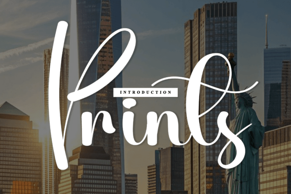 Prints: A Handwritten Font for Authentic Branding