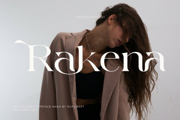 Rakena: A Typeface of Organic Elegance and Fluid Form