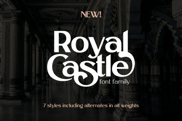 Royal Castle: A Playfully Nostalgic Sans Serif with Vintage Swashes