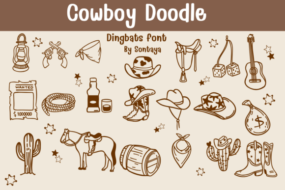 Saddle Up for Creative Adventure with Cowboy Doodle